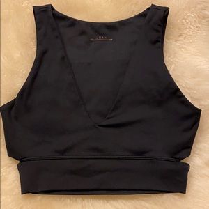 Joah brown sports bra/crop top